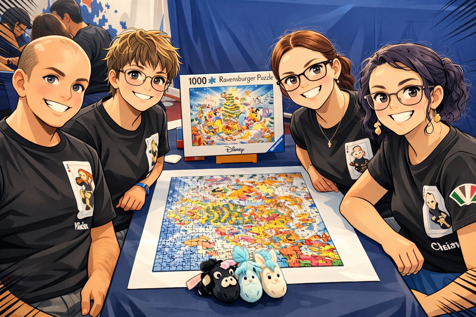 Euro Jigsaw Jacks (EJJ) Squad al Mondiale di Puzzle 2025.