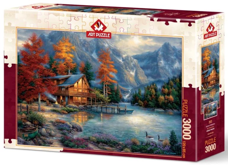 Autumn Reflection - Art Puzzle - 5523 - 3000 pezzi.