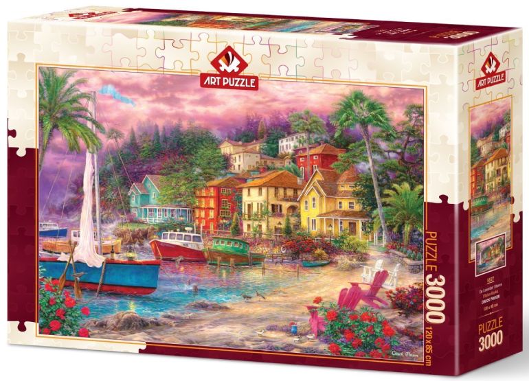 On Lavender Shores - Art Puzzle - 5527 - 3000 pezzi.