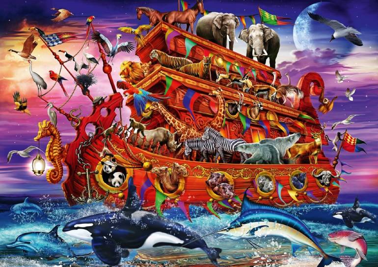 The Ark - Bluebird Puzzle 70235-P - 1000 pz.