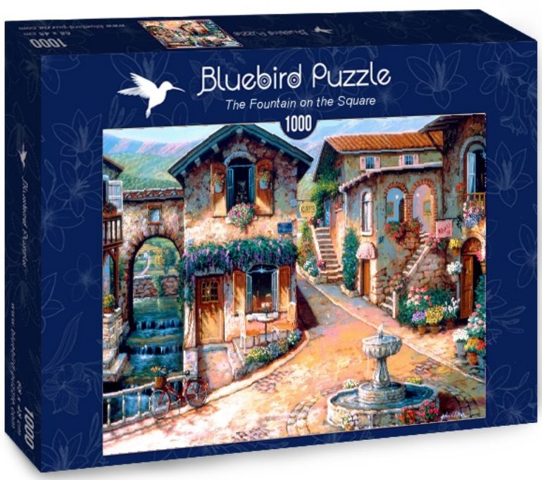 The Fountain on the Square - Bluebird - 70503 - 1000 pezzi.