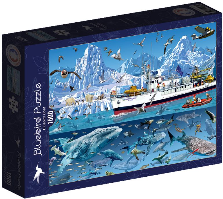 Arctic- Bluebird Boat - Bluebird - 90038 - 1500 pezzi.