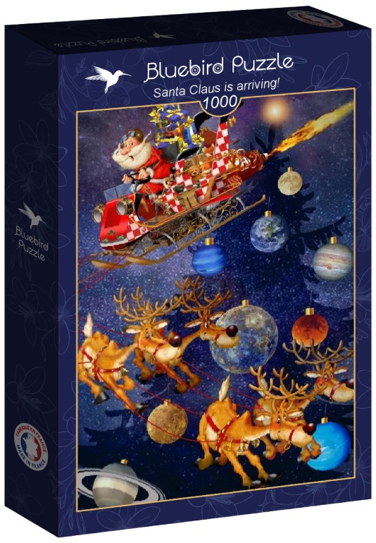 Santa Claus is arriving! - Bluebird - 90316 - 1000 pezzi.