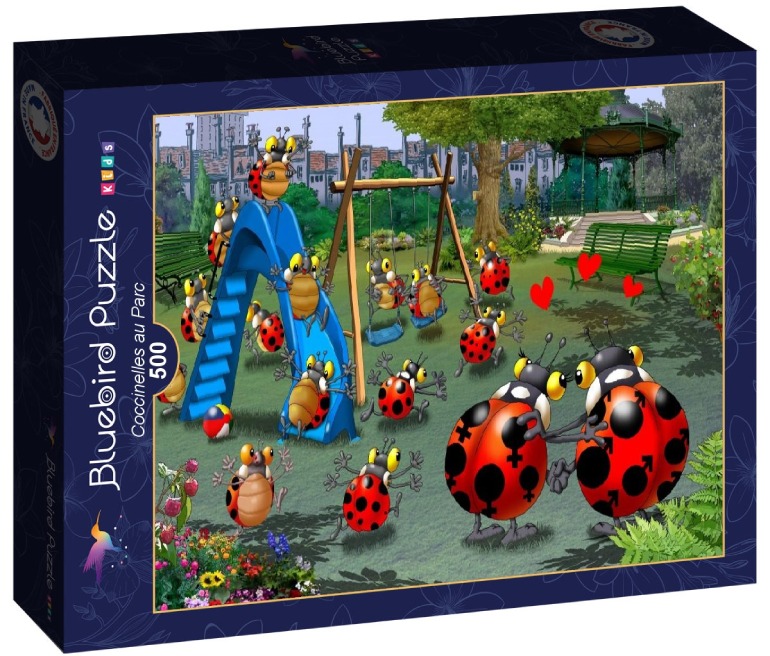Coccinelles au Parc - Bluebird - 90472 - 500 pezzi.