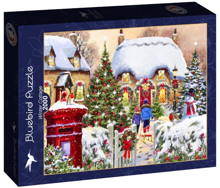 Winter Cottage - Bluebird - 90520 - 2000 pezzi.