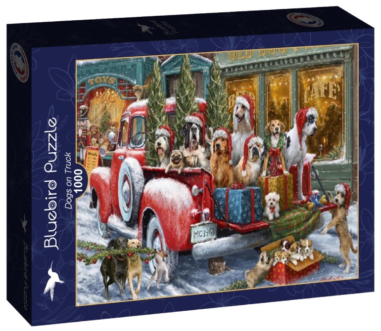 Dogs on Truck - Bluebird - 90523 - 1000 pezzi.