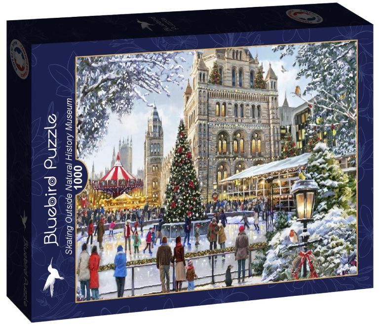 Skating outside Natural History Museum - Bluebird - 90526 - 1000 pezzi.