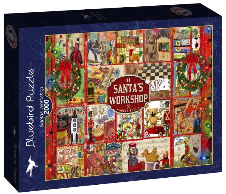 Santas Workshop - Bluebird - 90529 - 2000 pezzi.