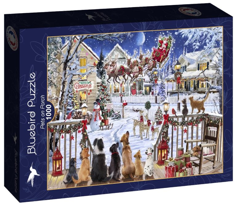 Pets on porch - Bluebird - 90535 - 1000 pezzi.