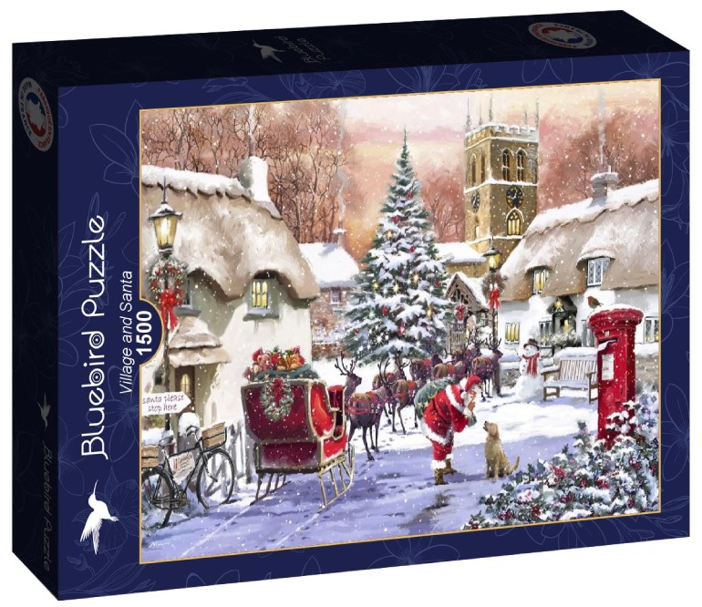 Village and Santa - Bluebird - 90536 - 1500 pezzi.