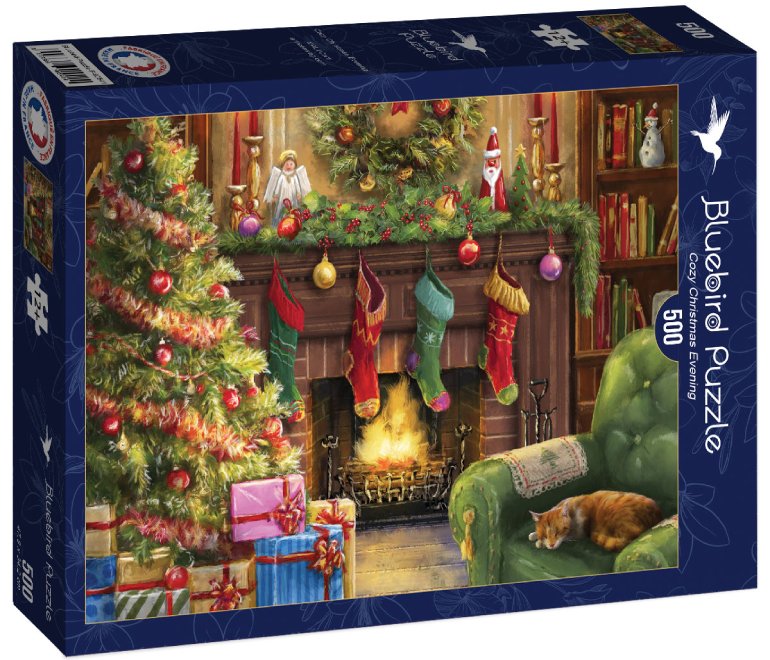Cozy Christmas Evening - Bluebird - 90541- 500 pezzi.