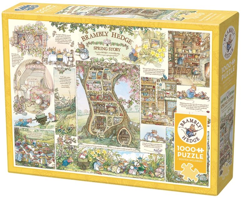Brambly Hedge Spring Story - Cobble Hill - 40015 - 1000 pezzi.
