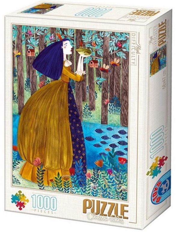 La principessa e il ranocchio - D-Toys-72870-02 - 1000 pezzi.