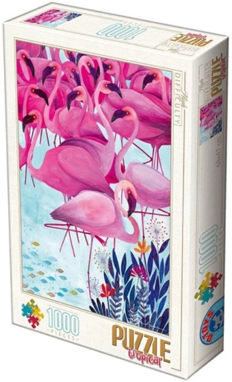 Fenicotteri - D-Toys -72887-02 - 1000 pezzi.