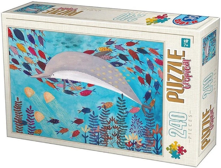 Mondo acquatico- D-Toys - 74430-02 -240 pezzi.