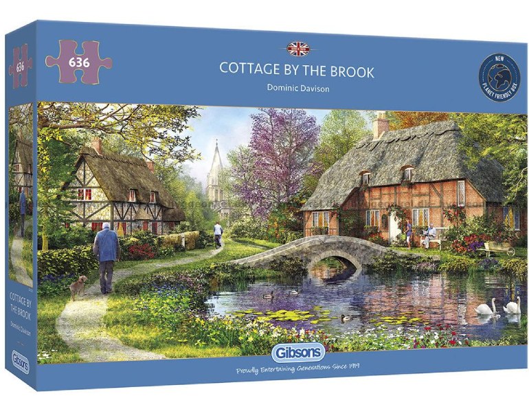 Cottage by the Brook - Gibsons - G4050 - 636 pezzi.