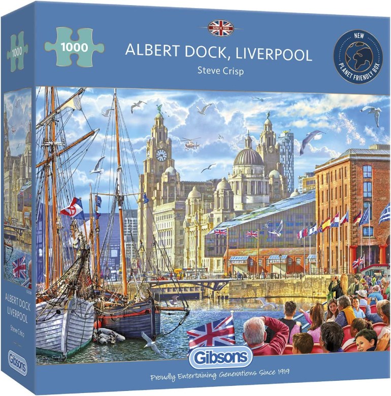 Albert Dock, Liverpool - Gibsons - G6298 - 1000 pezzi.