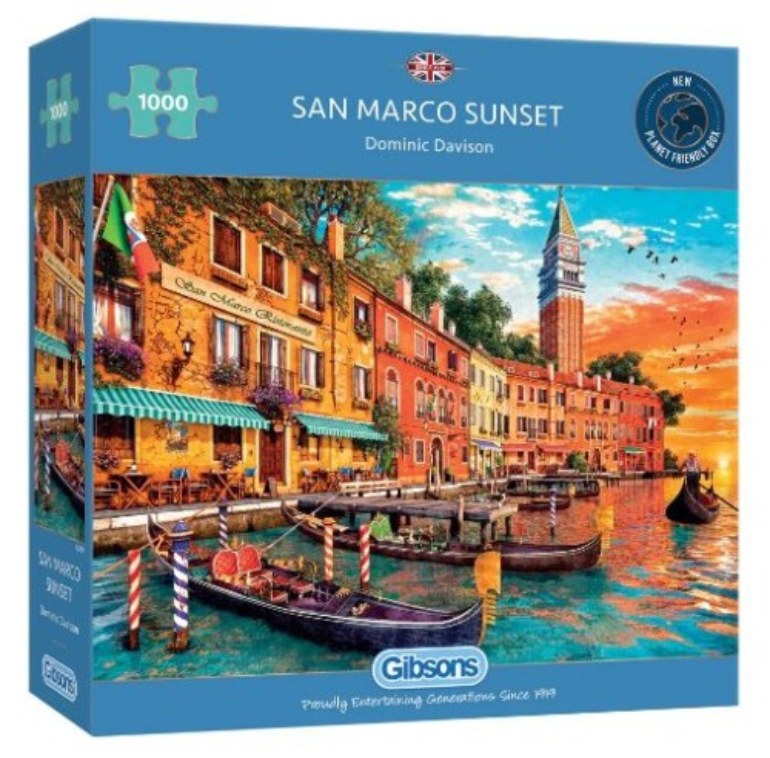 San Marco Sunset - Gibsons - G6347 - 1000 pezzi.