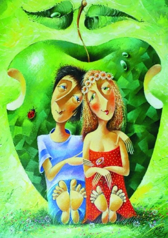 Romanticism - Gold Puzzle - 60478- 1000 pezzi.