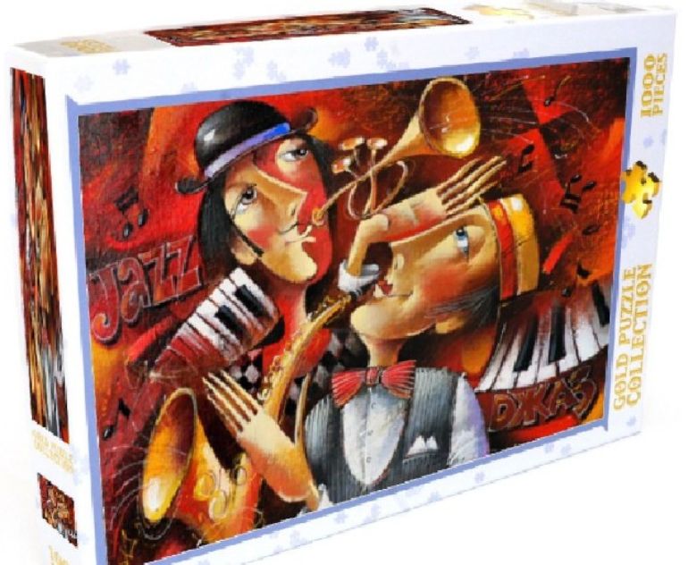 Jazz Duet - Gold Puzzle - 60546 - 1000 pezzi.