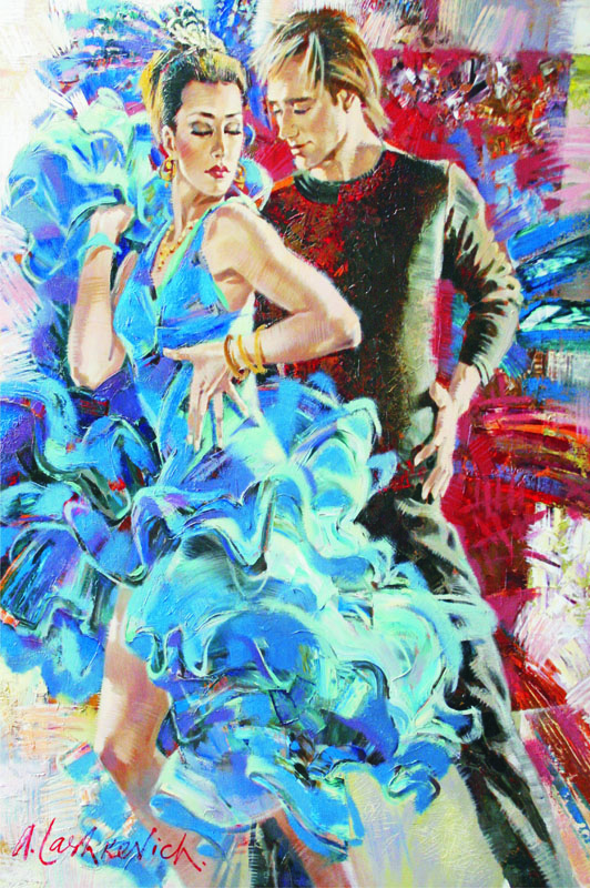 Dance in the Blue Tones - Gold Puzzle 61024 - 2000 pz.