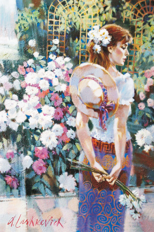 In the Flower Garden - Gold Puzzle 61285 - 1000 pz.