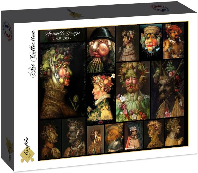 Arcimboldo Giuseppe: Collage - Grafika - 30215 - 2000 pezzi.
