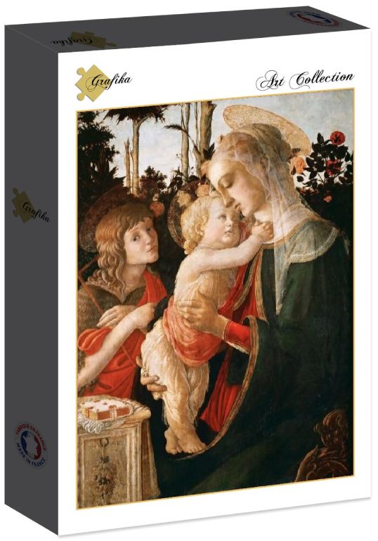 Virgin and child with young St. John the Baptist - Grafika - 30336 - 2000 pezzi.