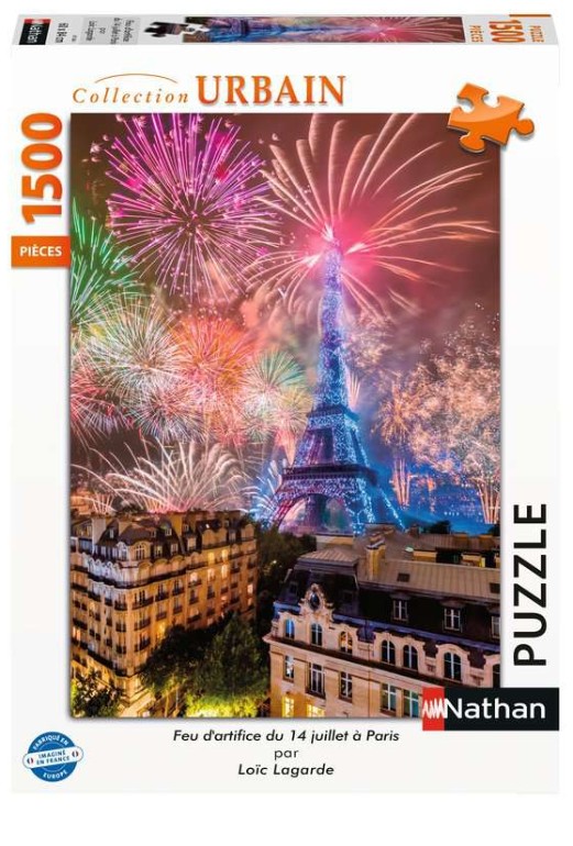 Feu d'artifice du 14 juillet à Paris - Nathan - 87366 - 1500 pezzi.