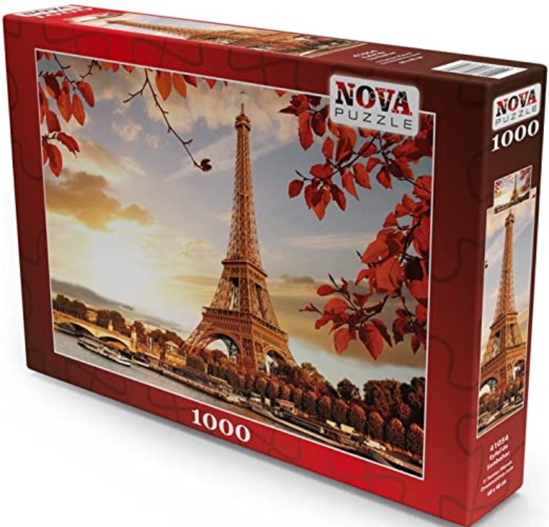Autunno alla Torre Eiffel - Nova Puzzle - 41054 - 1000 pezzi.