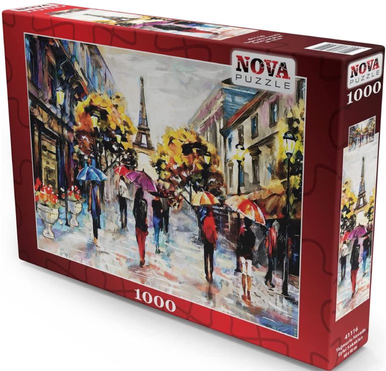 Vie Eiffel - Nova Puzzle - 41116 - 1000 pezzi.