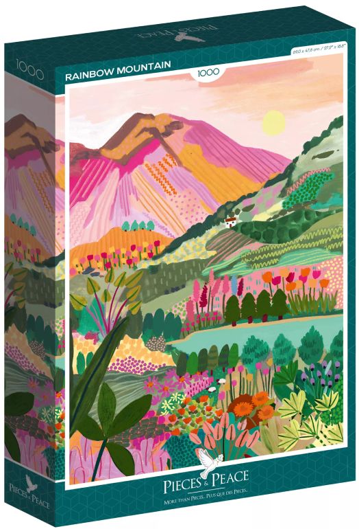 Rainbow Mountain - Pieces & Peace - 0041 - 1000 pezzi.