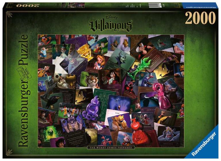Villainous: the Worst comes prepared - Ravensburger - 16506 - 2000 pezzi.