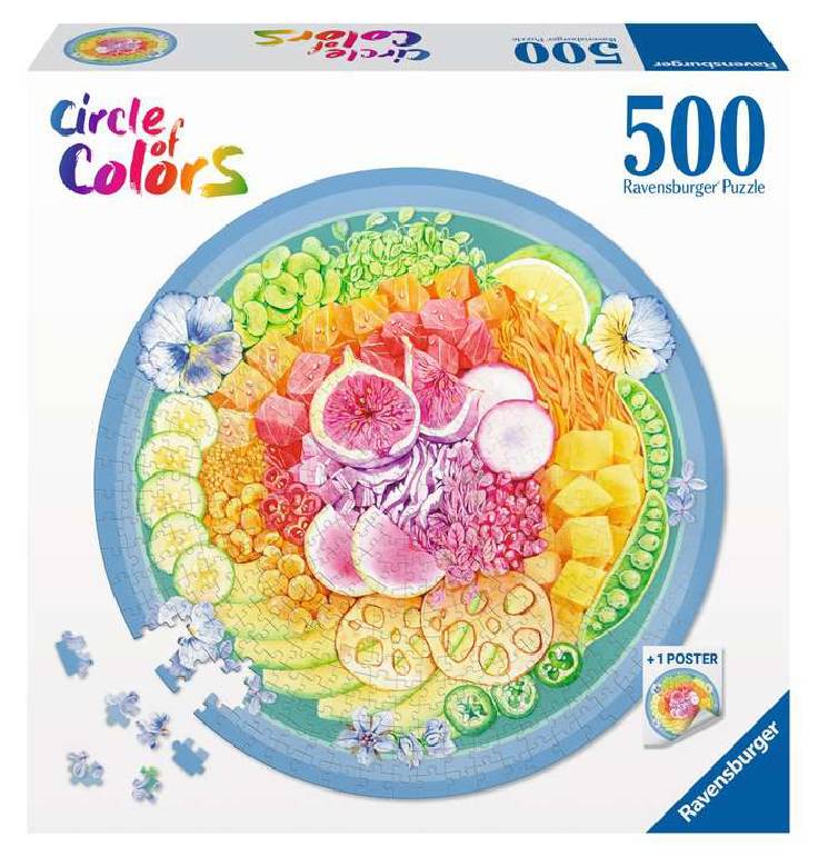 Circle of Colors: Poke Bowl by Amara Strand - Ravensburger 17351 - 500 pz.