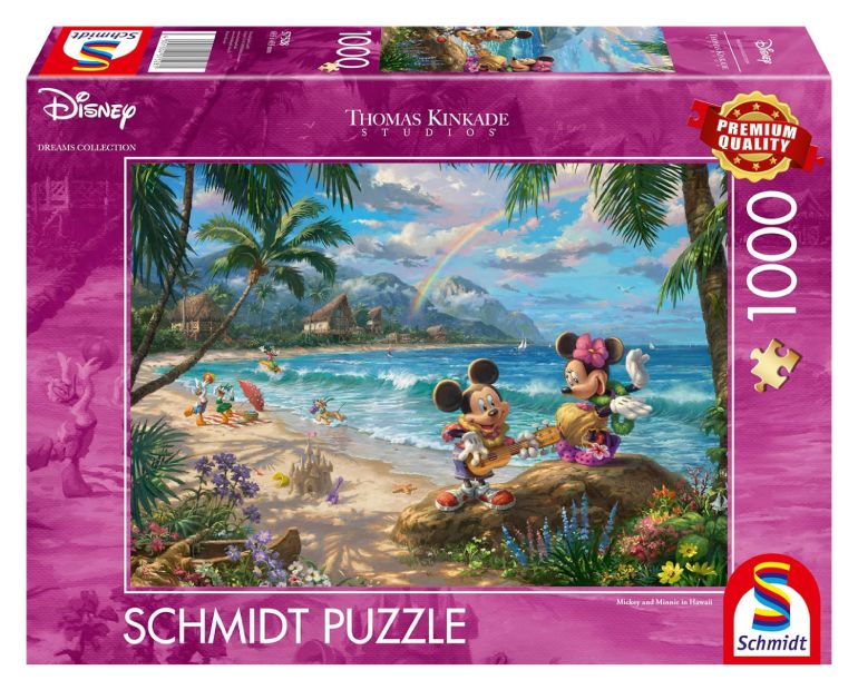 Mickey and Minnie in Hawaii - Schmidt - 57528 - 1000 pezzi.