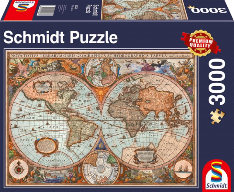 Secondo Classificato: Ancient World Map - Schmidt-58328 - 3000 pezzi.