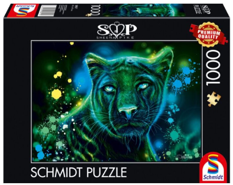 Neon Blue Green Panther - Schmidt - 58517 - 1000 pezzi.