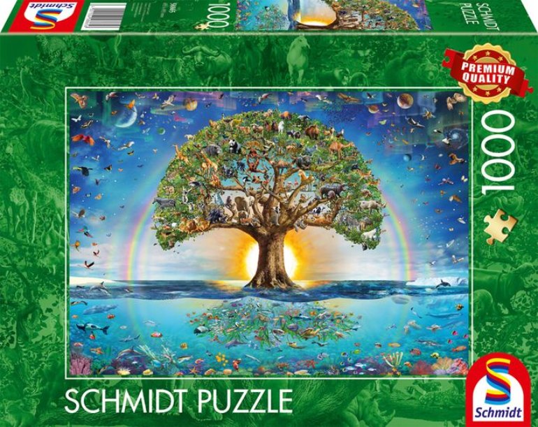 The magical tree of life - Schmidt - 58865- 1000 pezzi .