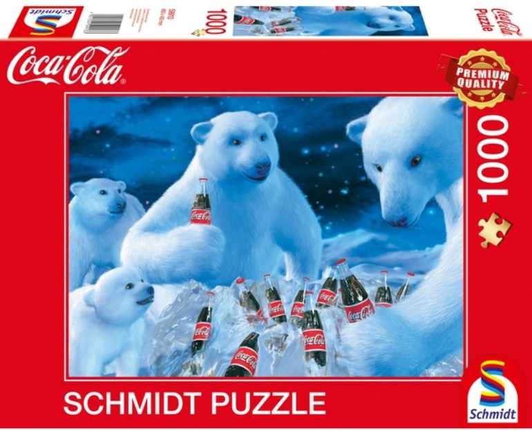 Coca Cola - Orsi polari- Schmidt - 59913 - 1000 pezzi.