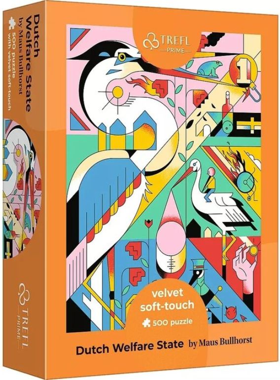 Dutch Welfare State by Maus Bullhorst - Trefl Prime Unlimited Fit Technology - 37420 - 500 pezzi.