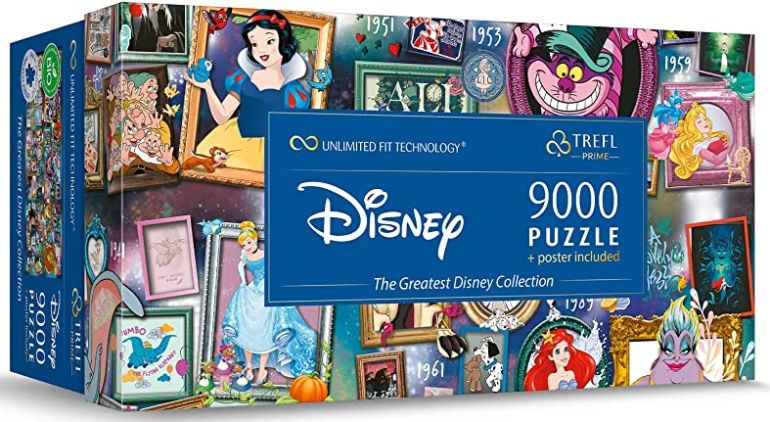 La più grande collezione Disney - Trefl Prime Unlimited Fit Technology - 81020 - 9000 pezzi.