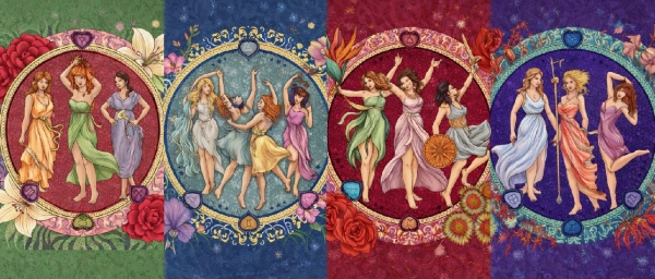 Puzzle Grafika di Sandrine Fourrier: i 4 “Segni in Astrologia”