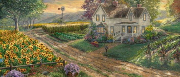 Novità Paesaggi by Thomas Kinkade Studios per Schmidt Autunno 2023