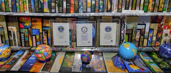 Record Mondiale “La più grande collezione di puzzle”