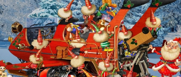 Puzzle natalizi di François Ruyer per Bluebird 1000 pezzi