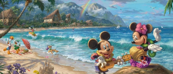Novità &quot;Disney&quot; by Thomas Kinkade Studios per Schmidt Autunno 2023 - 1000 pezzi