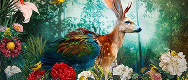 Serie &quot;Fauna Fantasies&quot; di André Sanchez per Heye 2023